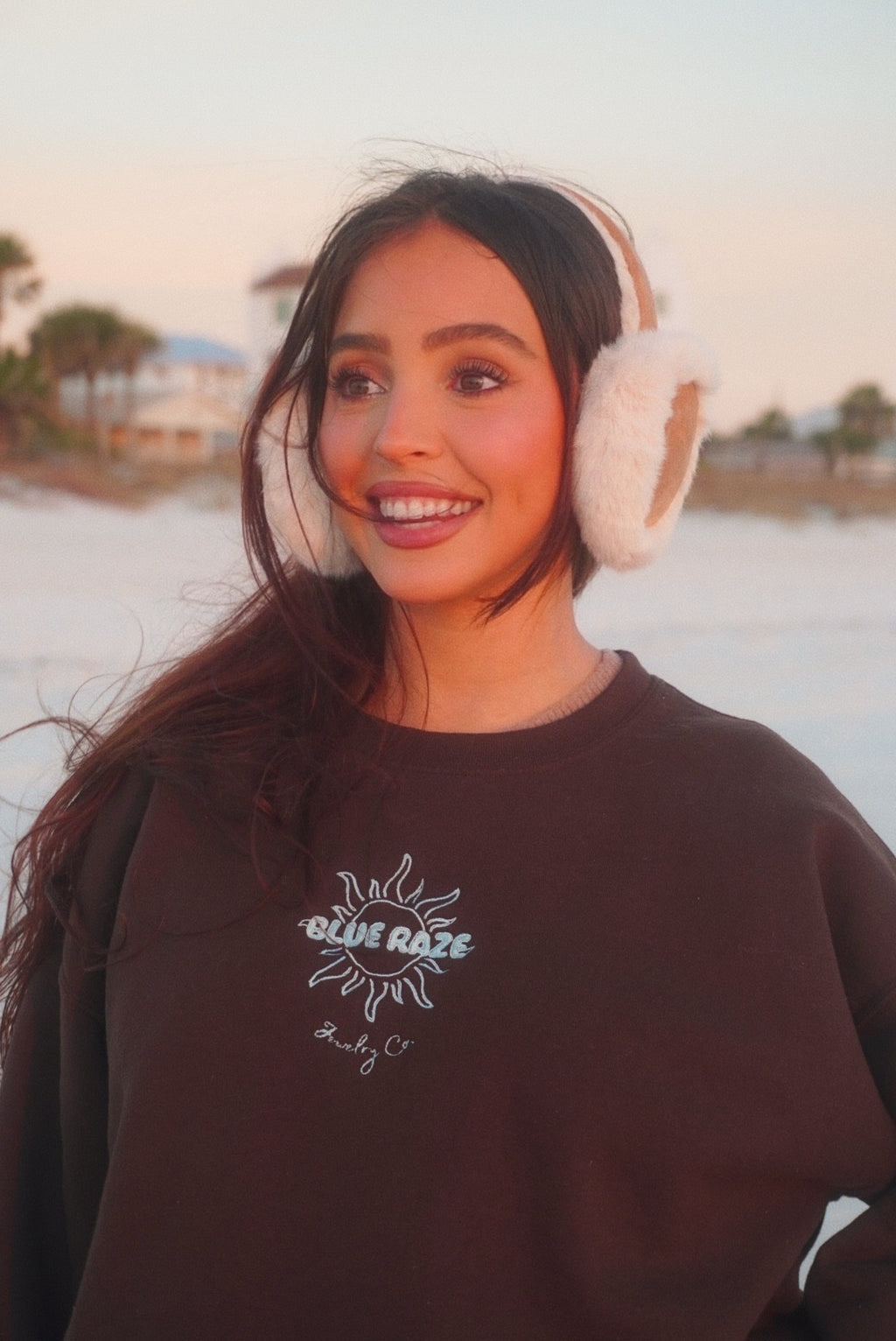 Signature Blue Raze Crewneck