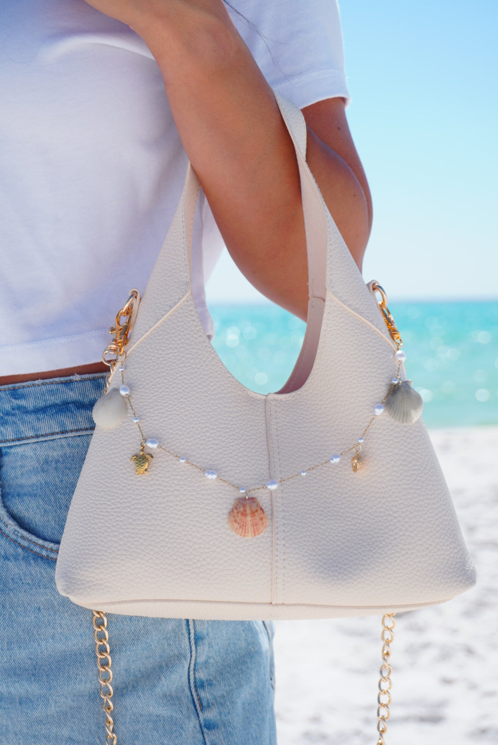 Seashell Purse Charm