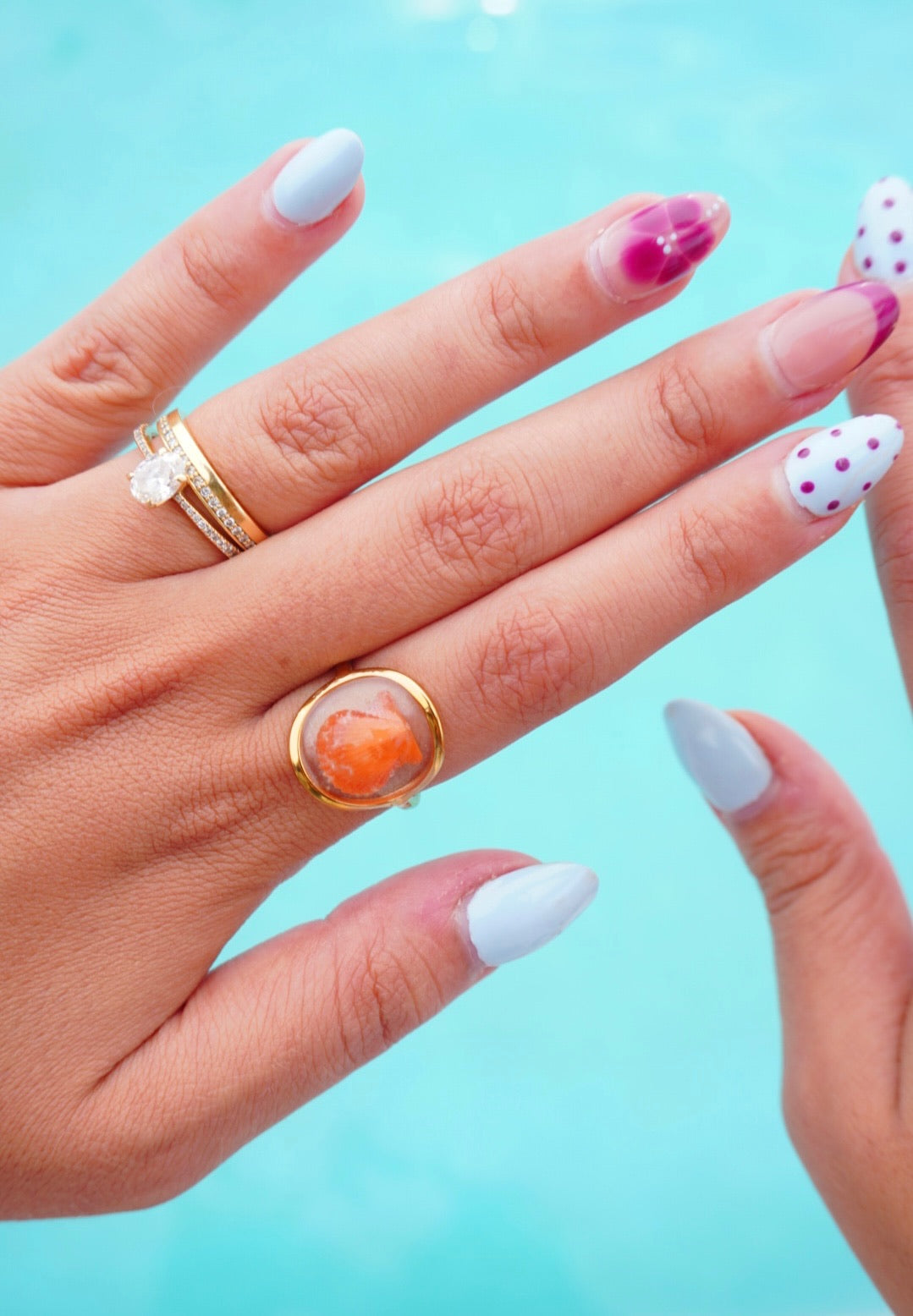 Mini Florida Shell Ring