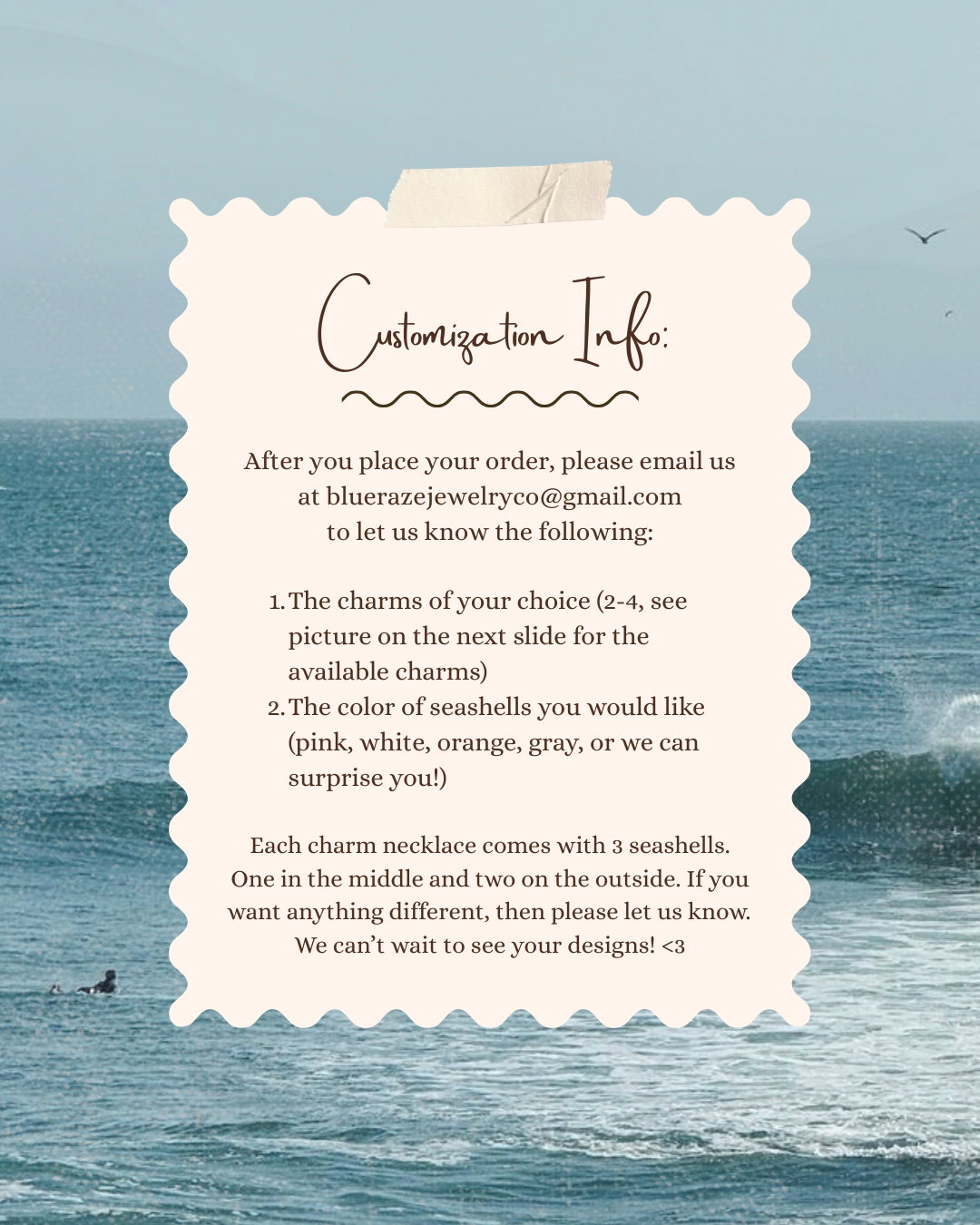 Gold Seashell Charm Necklace